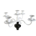 Candelabro Home ESPRIT Bicolor Metal Moderno 45 x 45 x 51 cm