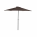 Parasol DKD Home Decor Marron Noir Polyester Acier (300 x 300 x 250 cm)