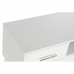 Meubles de télévision DKD Home Decor Blanc Métal MDF (140 x 52 x 40 cm)