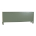 Móvel de TV DKD Home Decor Branco Preto Verde Dourado Metal Abeto Madeira MDF 130 x 26 x 51 cm