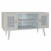 Mobilă TV DKD Home Decor Alb Lemn MDF (110 x 61 x 41 cm)