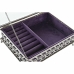 Smykkeskrin DKD Home Decor Krystal Metal (24 x 18 x 7 cm)