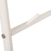 Wall mounted coat hanger 60 x 25 x 155 cm Metalli