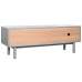 Mueble de TV Home ESPRIT Azul Gris Polipropileno Madera MDF 140 x 40 x 55 cm