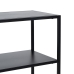 TV furniture 80 x 30 x 81 cm Black Steel