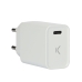 Cargador USB KSIX Blanco