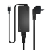 Fali töltő Aisens Cargador 65W PD3.0 1XUSB-C 1.8M, Negro Fekete 65 W