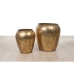 Conjunto de 2 Vasos Romimex Dourado Metal 49 x 50 x 49 cm