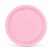 Plate set Algon Disposable Cardboard 20 cm Pink 10 Pieces (36 Units)