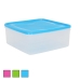 Lunch box Squared 24 x 24 x 10 cm (6 Units)