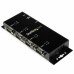 Hub USB Startech ICUSB2324I           Negro