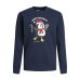 Jungen Sweater ohne Kapuze JORTOON  Jack & Jones 12222091 Marineblau