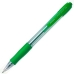 Stilou Pilot Supergrip Verde 0,4 mm (12 Unități)