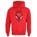 Unisex Φούτερ με Κουκούλα Spider-Man Spider Crest Κόκκινο