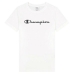 Dames-T-Shirt met Korte Mouwen Champion Big Script Logo 