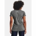 Camisola de Manga Curta Mulher Under Armour Tech Twist Cinzento