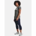 Dames-T-Shirt met Korte Mouwen Under Armour Tech Twist Grijs