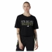 Camisola de Manga Curta Mulher New Balance Essentials Athletic Club Boxy Preto