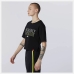 Tricou cu Mânecă Scurtă Femei New Balance Essentials Athletic Club Boxy Negru