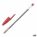 Pen Bic Cristal Origineel Rood 0,32 mm (50 Stuks)