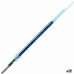 Navulling voor balpen Uni-Ball Jetstream Premier SXR-10 1 mm Blauw (12 Stuks)