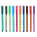 Set Balpennen Multicolour (12 Stuks)