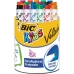 Set de Carioci Bic Kids Mini Velleda 24 Piese Tablă albă Multicolor