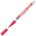 Rotulador permanente Edding 751 Rojo (10 Unidades)