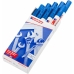 Rotulador permanente Edding 750 Azul (10 Unidades)