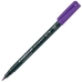 Permanent marker Staedtler Lumocolor 317-6 M Violet (10 Units)