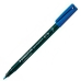 Permanente markeerstift Staedtler Lumocolor 318-3 F	 Blauw (10 Stuks)