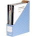 Porta-revistas Fellowes 4482101 Azul A4 Cartão Reciclado 10 Peças 7,8 x 31,1 x 25,8 cm