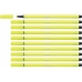 Flomaster Stabilo Pen 68 Fluorescentan Rumena (10 Dijelovi)