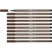 Felt-tip pens Stabilo Pen 68 Brown (10 Pieces)