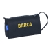 Astuccio per la Scuola con Accessori F.C. Barcelona Rosso Granato Blu Marino (32 Pezzi)