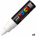 Rotuladores POSCA PC-7M Branco (6 Unidades)