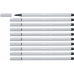 Feutres Stabilo Pen 68 Gris clair (10 Pièces)