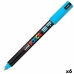 Markeerstiften POSCA PC-1MR Blauw Licht Blauw (6 Stuks)