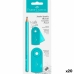 Set de Creioane Faber-Castell Turquoise (3 Piese) (20 Unități)