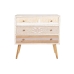 Chest of drawers DKD Home Decor Fir Natural Cotton White (80 x 35 x 80 cm)