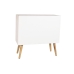 Chest of drawers DKD Home Decor Fir Natural Cotton White (80 x 35 x 80 cm)