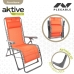 Lettino Aktive textilene Arancio 160 x 76 x 52 cm