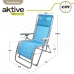 Lettino Aktive textilene Azzurro 160 x 76 x 52 cm