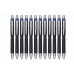 Boligrafo de tinta líquida Uni-Ball Rollerball Jetstream SXN-210 Azul 1 mm (12 Piezas)