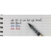 Boligrafo de tinta líquida Uni-Ball UB-150-10 Blauw 1 mm (12 Onderdelen)