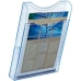 Expositor Archivo 2000 Archiplay De pared Din A4 Transparente Azul