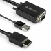 Adaptér HDMI na VGA Startech VGA2HDMM2M           (2 m) Černý