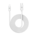 Kabel USB till Lightning Celly USBLIGHTTYPECWH Vit 1 m