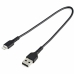 Câble USB vers Lightning Startech RUSBLTMM30CMB USB A Noir