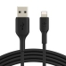 Cablu USB la Lightning Belkin CAA001BT1MWH2PK 1 m